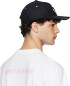 Uniform Bridge Navy Anchor Wool Ball Cap