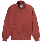 Baracuta Men's G9 Original Harrington Jacket in Red Brick