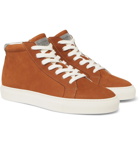 Brunello Cucinelli - Nubuck High-Top Sneakers - Men - Tan