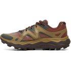 Merrell 1TRL Red & Khaki Agility Peak 6 Sneakers