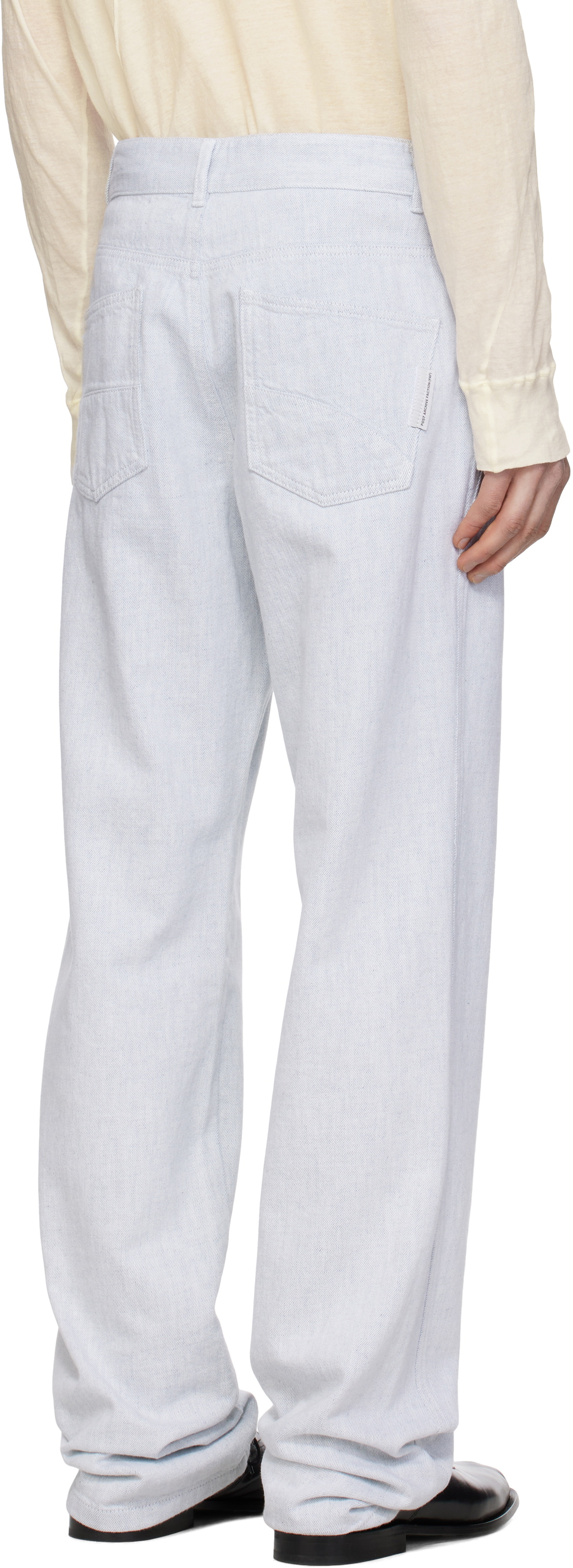 POST ARCHIVE FACTION (PAF) Blue 8.0 Right Jeans