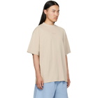 Balenciaga Beige Distressed T-Shirt
