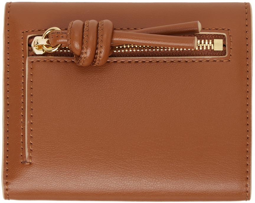 GANNI Brown Bou Wallet GANNI