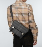Burberry Charcoal Check messenger bag