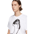 Loewe White Portrait Print T-Shirt