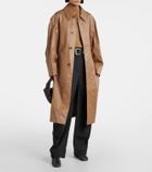 Lemaire Belted cotton raincoat