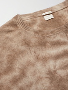 MASSIMO ALBA - Alagna Tie-Dyed Cashmere Sweater - Brown - S