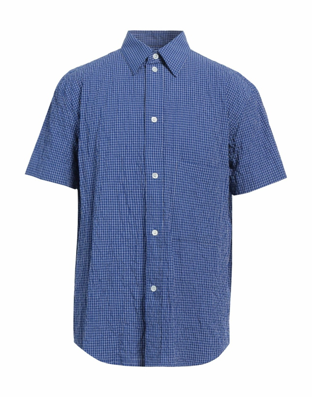 Photo: Róhe Mens Shirt in Blue