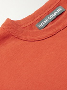 Reese Cooper® - Skycrane Printed Cotton-Jersey T-Shirt - Orange