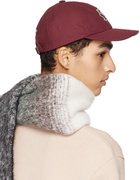 Maison Kitsuné Burgundy Dressed Fox Cap