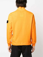 STONE ISLAND - Half-zip Cotton Sweatshirt