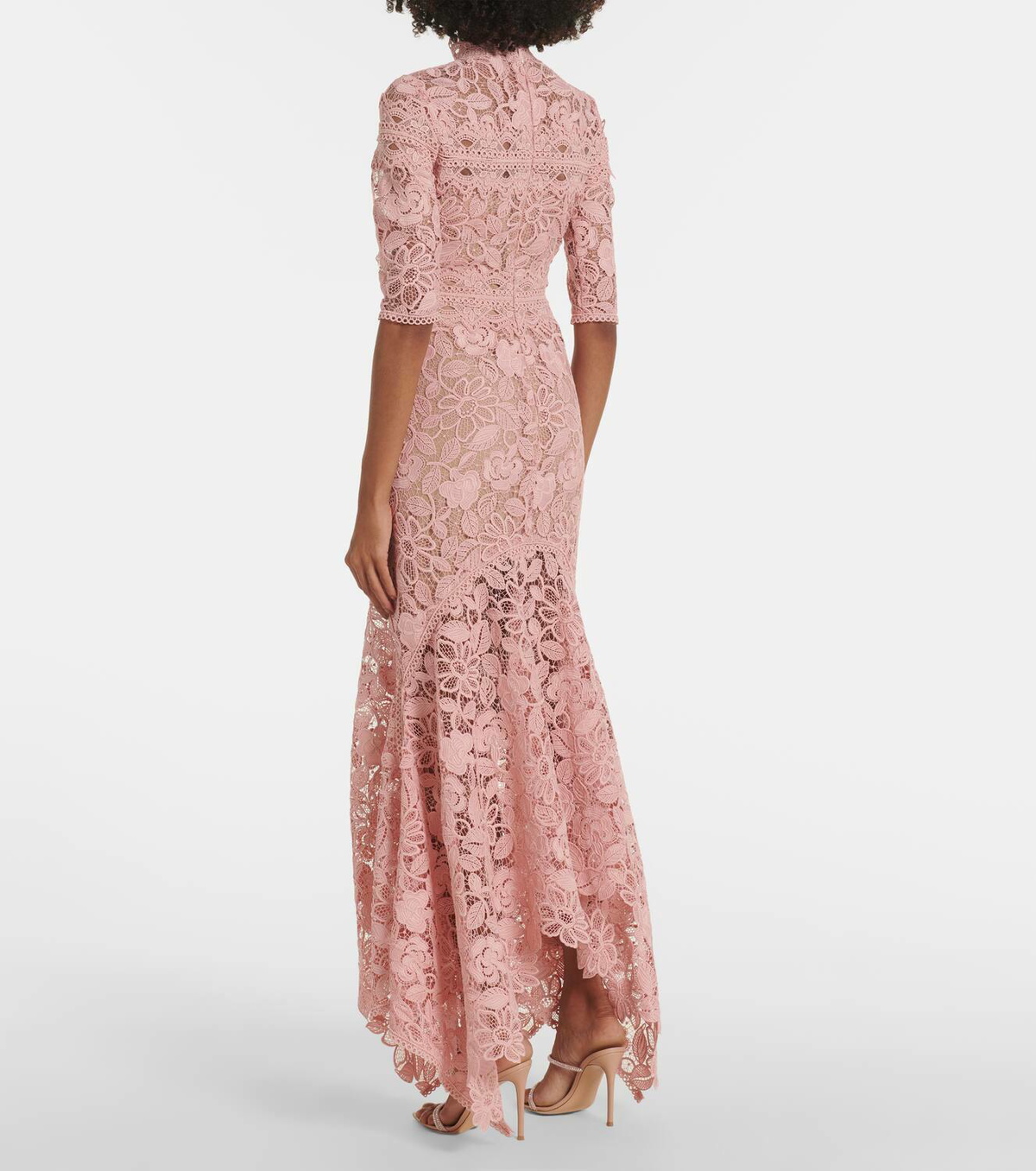 Costarellos Floral lace gown Costarellos