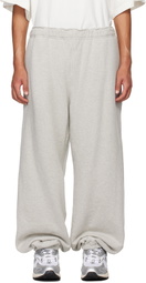 Hed Mayner Gray French Terry Sweatpants