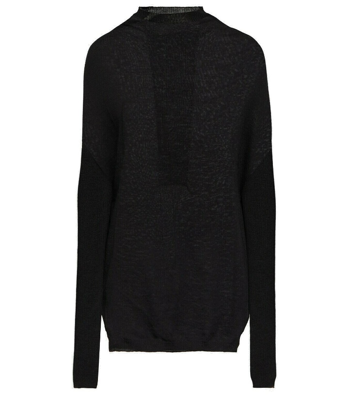 Photo: Rick Owens Crater wool sweater