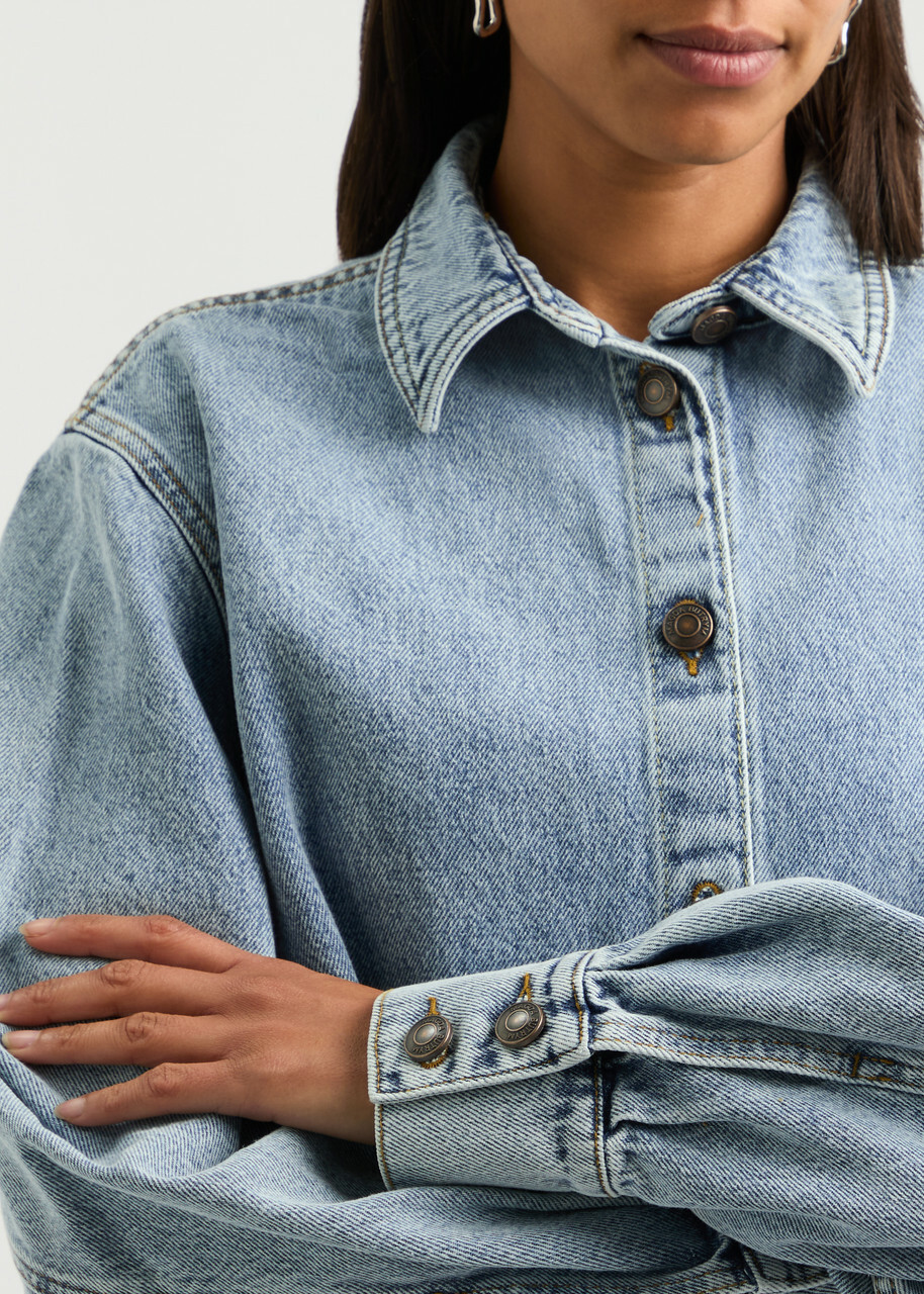 Magda Butrym Oversized Denim Shirt Magda Butrym