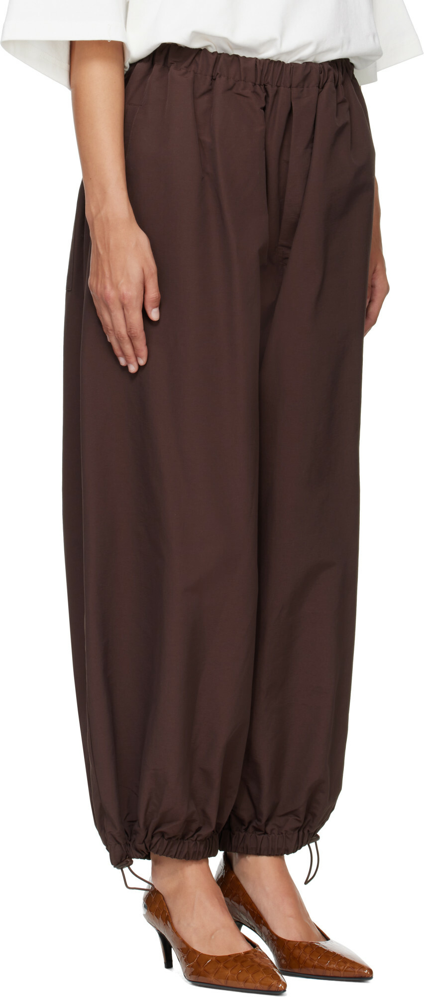 Entire Studios Brown Profile Trousers