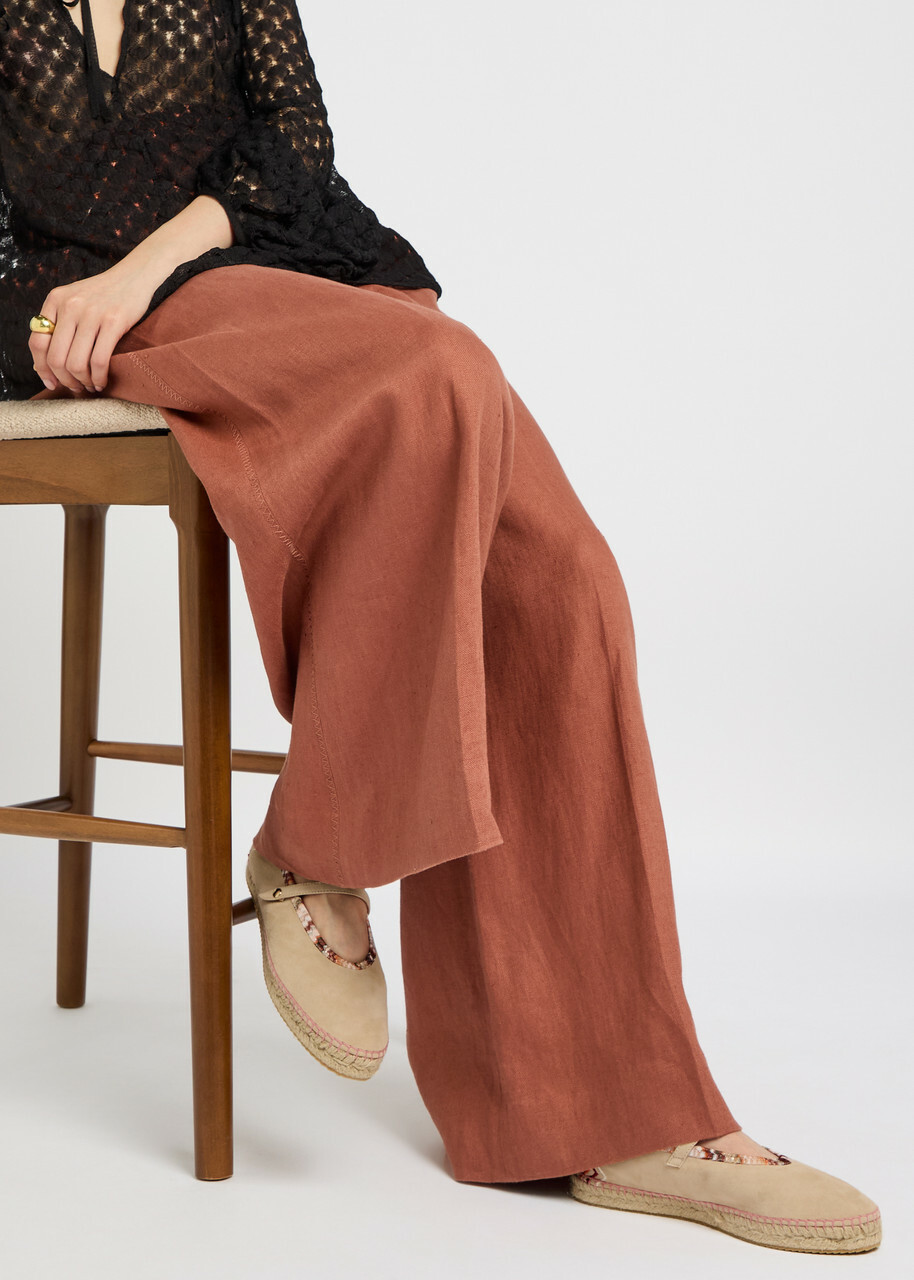 Missoni Lola Suede Espadrille Flats Beige