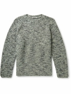 Auralee - Ribbed Wool and Alpaca-Blend Sweater - Gray