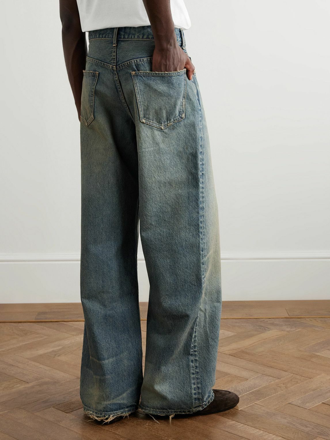 CELINE - Wide-Leg Jeans - Blue