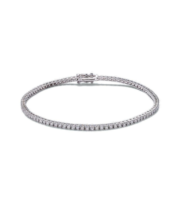 Photo: Mateo 14kt white gold tennis bracelet with diamonds