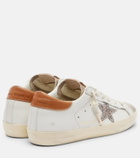 Golden Goose Super-Star glitter leather sneakers