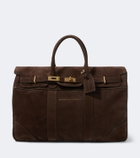 Brunello Cucinelli Suede duffel bag