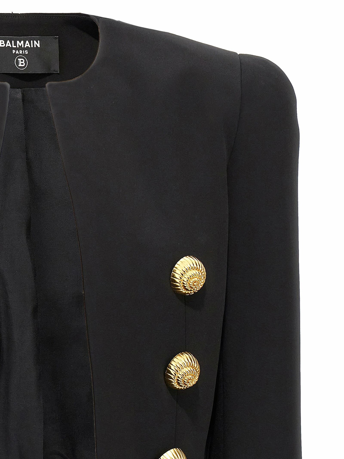Balmain chiocciola Button Short Jacket Balmain Balmain chiocciola Button Short Jacket Balmain