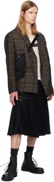 Andersson Bell Black 3Way Pocket Messenger Bag