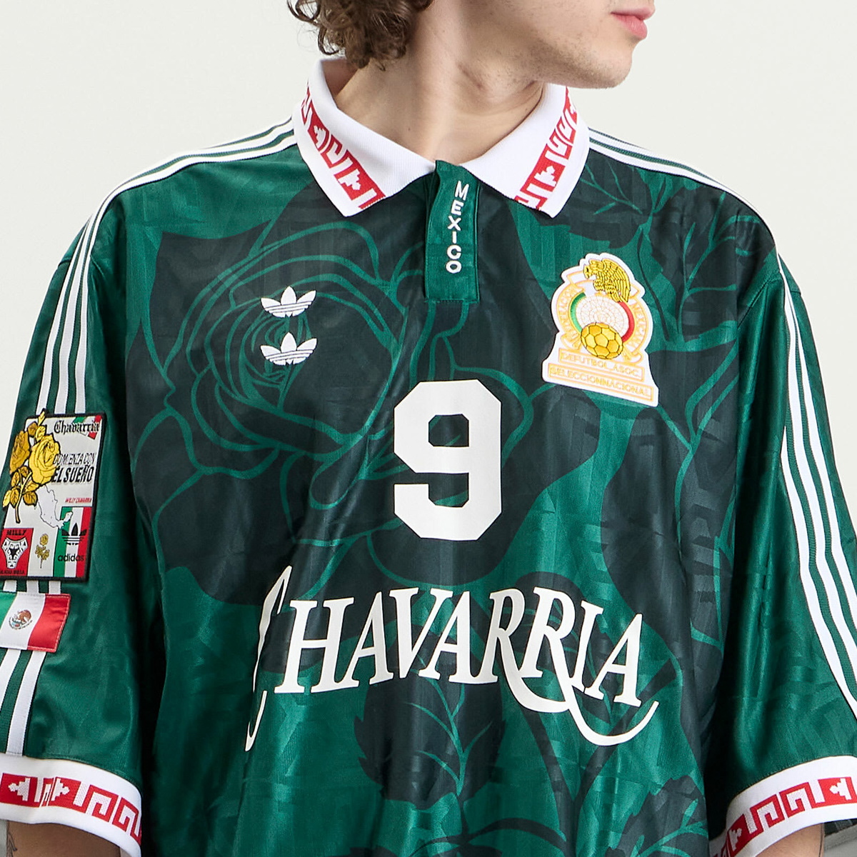 Adidas x Willy Chavarria Soccer Jersey in Collegiate Green