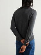Drake's - Wool Polo Shirt - Gray