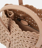 Alaïa Le Mina 20 Vienne Wave leather tote bag
