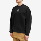 Moncler Men's Genius x Roc Nation Crew Sweat Shirt in Black