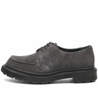 Adieu Men's Type 124 Classic Suede Derby in Charcoal/Asphalt