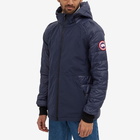 Canada Goose Men's Hybridge Weyburn Hoody in Atlantic Navy