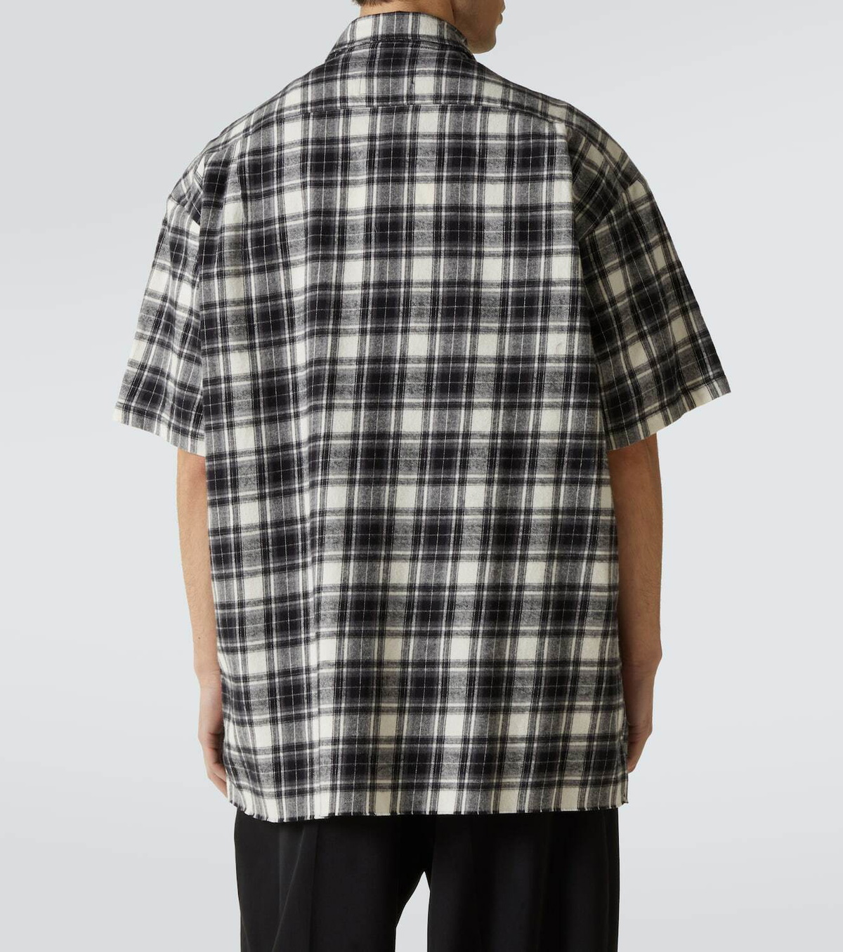 Greg Lauren Plaid cotton shirt