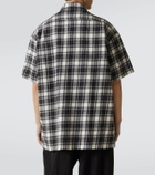 Greg Lauren Plaid cotton shirt