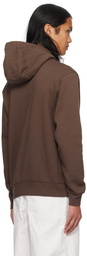 Nike Brown Embroidered Hoodie