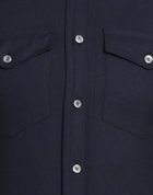 Dunhill Mens Shirt Midnight in Blue