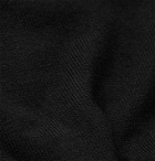 Saman Amel - Slim-Fit Cotton Polo Shirt - Black