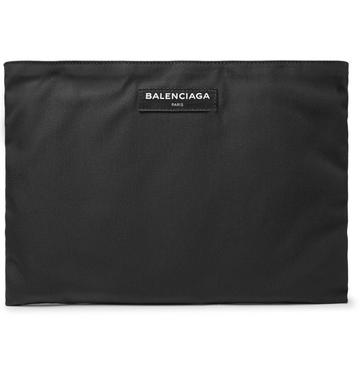 Photo: Balenciaga - Explorer Canvas Pouch - Men - Black