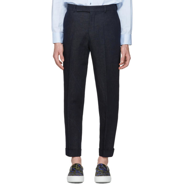 Photo: Paul Smith Navy Denim Trousers