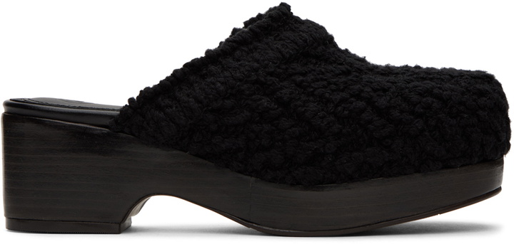 Photo: Recto Black Bohemian Clogs