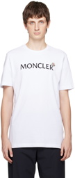 Moncler White Cotton T-Shirt