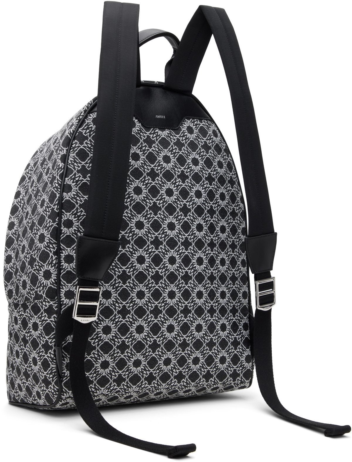 AMIRI Black & White MA Quad Backpack