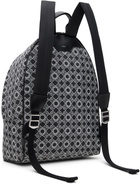 AMIRI Black & White MA Quad Backpack
