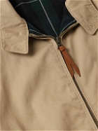Polo Ralph Lauren - Logo-Embroidered Cotton-Twill Bomber Jacket - Brown