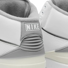 Air Jordan 2 Retro GS Sneakers in White/Cement Grey