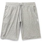 Reigning Champ - Textured Cotton-Blend Drawstring Shorts - Gray