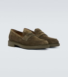 Gianvito Rossi - Harris suede loafers