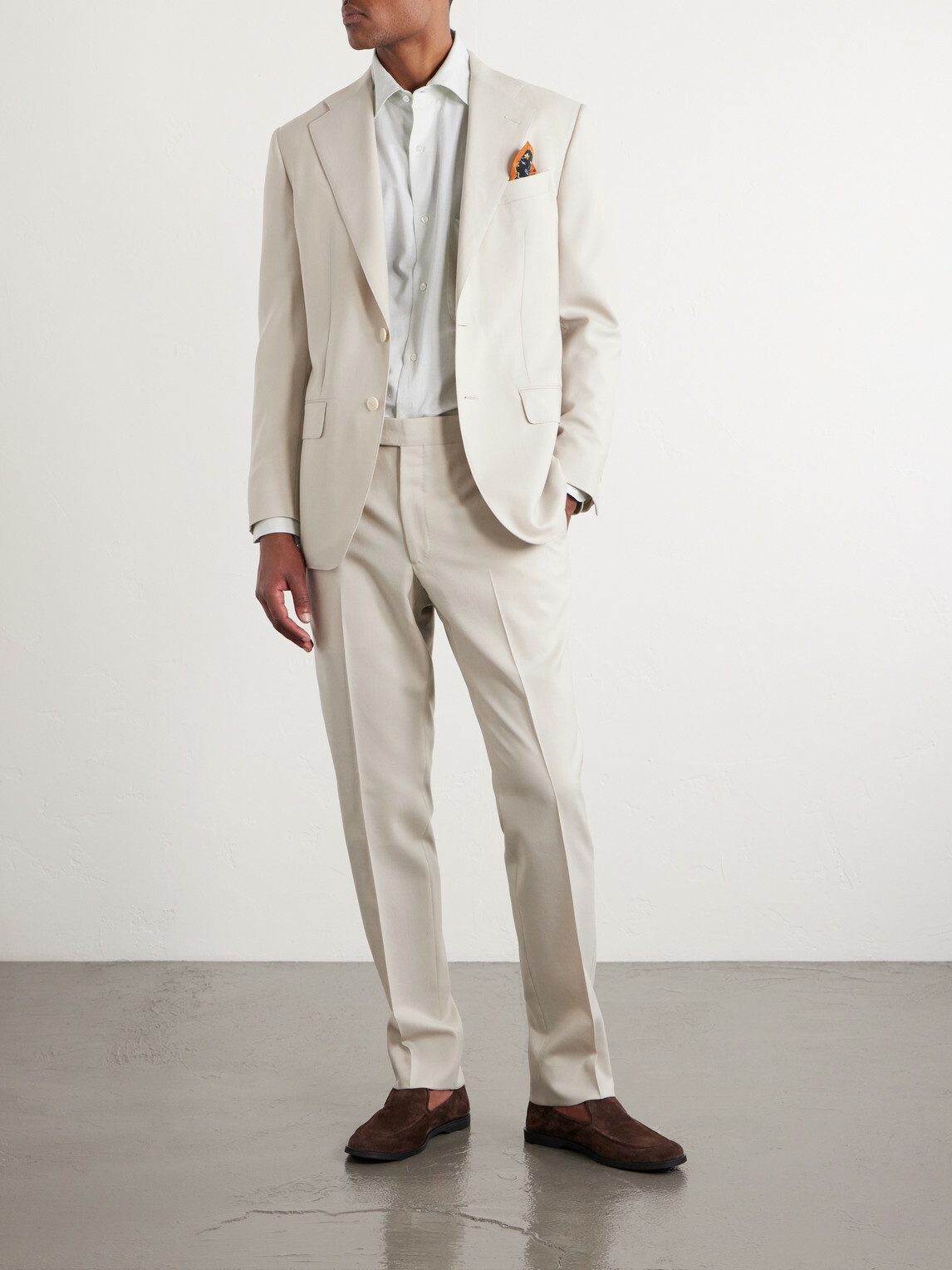Thom Sweeney - Wool Suit - Neutrals